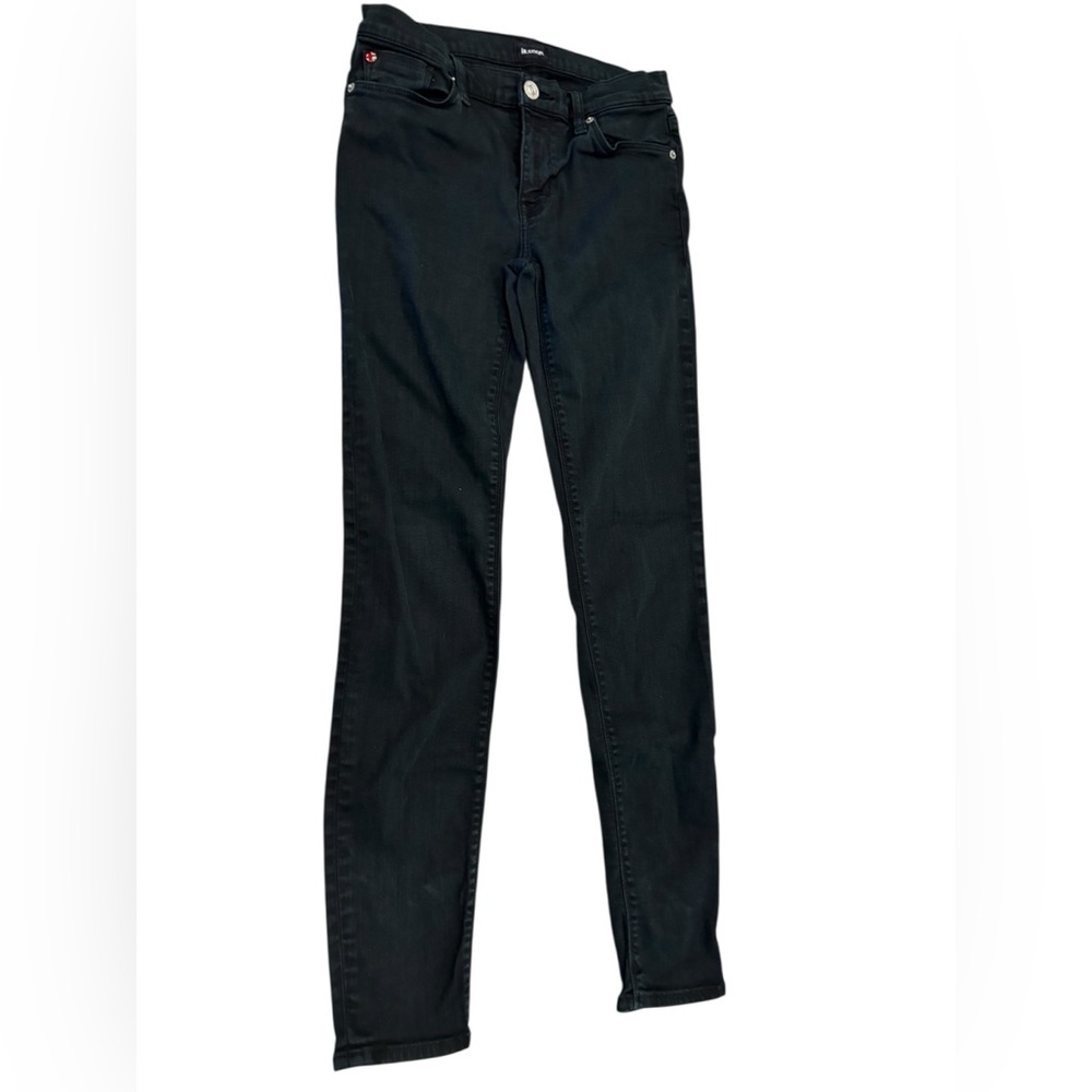 Hudson Krista Super Skinny Black Wash Jeans Size 28